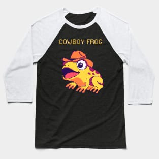 Cowboy Frog Baseball T-Shirt